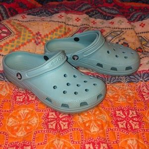 Baby Blue Crocs